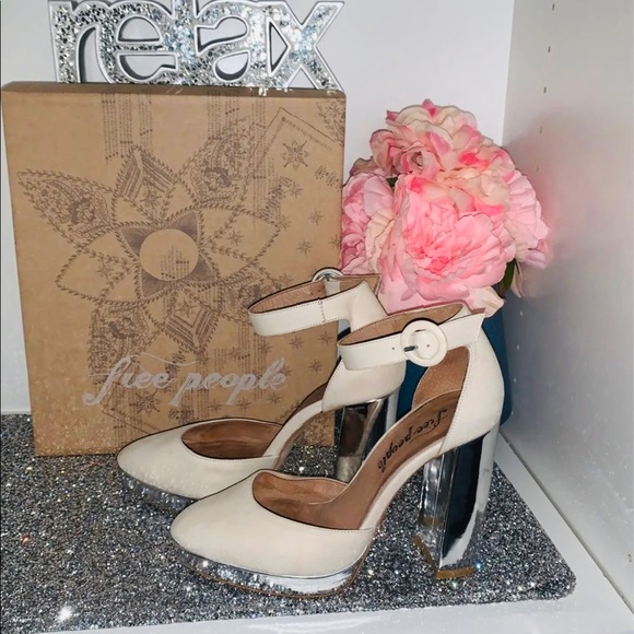 Free People Mix & Mingle Platform Heels - Picture 5 of 11